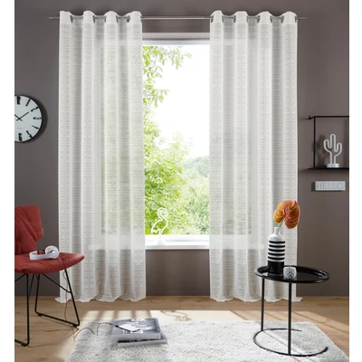Abbildung von Bruno Banani Gardine &quot;Linus&quot;, (1 St.), halbtransparent, gewebt, verschiedene Größen