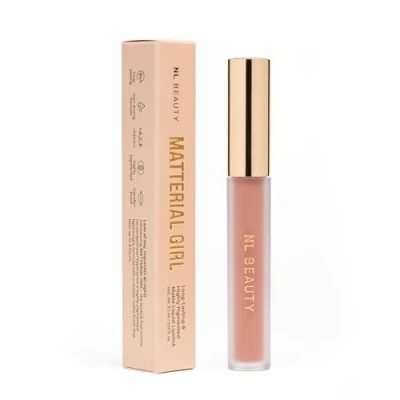 Abbildung von NL Beauty CHOCOLATE MILK Langanhaltender, flüssiger, matter Lippenstift Angereichert mit den Vitaminen A, C und E MATTERIAL GIRL 3.7 ml