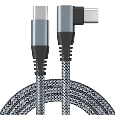 Abbildung von BIBTIM USB C auf Kabel 2M, 1Stück 60W 2.0 Typ Ladekabel Kompatibel mit MacBook iPad Air 5 Pro 2021 Galaxy S22 S21 Ultra S20 FE S10 A12 Mi 11 Note 1 0 Pixel 39.5 EU