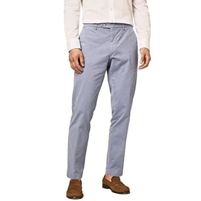 Abbildung von Hackett London Herren Core Sanderson Pants, Blue (Chambry Blu), 31W/32L