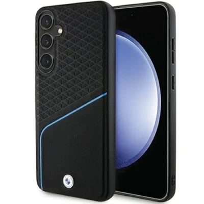 Abbildung von CG Mobile BMW BMHMS24S23RDCLK Hülle Für S24 S921 Schwarz hardcase Signature Leather Textured &amp; Line
