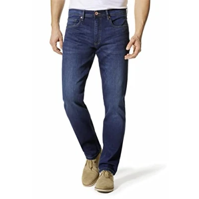 Abbildung von Stooker Men Glendale Jeans Straight Leg, Herren, Größe: W33x32, Darkblue used
