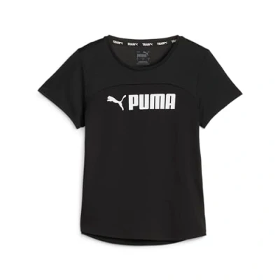 Abbildung von Puma FIT LOGO Ultrabreathe Sport Tshirt, Damen, Größe: XL, Black/puma