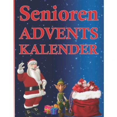 Abbildung von Senioren Adventskalender: Kreuzworträtsel, Sudokus, Wortsuchrätsel, Labyrinthe und mehr.