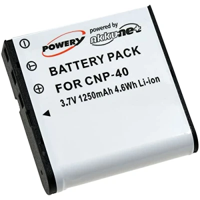 Abbildung von Akku für Casio Typ NP 40, 3,7V, Li Ion