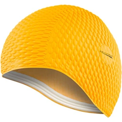 Abbildung von Aqua Speed Badekappe Bombasic / Bombastic TIC TAC (Schwimmkappe für Fitness), Elastische Fitness Schwimmhaube