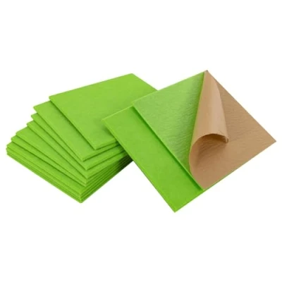 Abbildung von 12 Stück Akustikplatten Selbstklebend Hoher Dichte, Schallabsorber Wand für Wanddekoration und Akustische Behandlung Schallschutz Schalldämmung Decken Akustikpaneele (Grün)