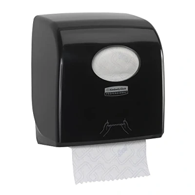 Abbildung von Aquarius, 7956, Slimroll Rollenhandtuchspender, Schwarz, 1 x Spender