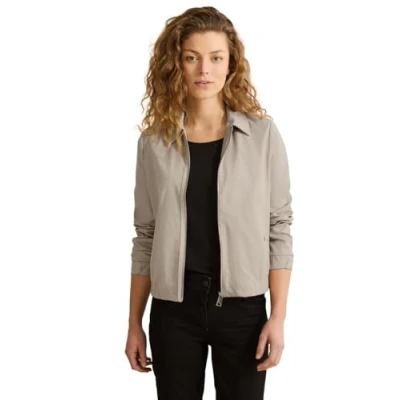 Abbildung von Cecil MIT Glitzerdetails Leichte Jacke, Damen, Größe: Small, Beige