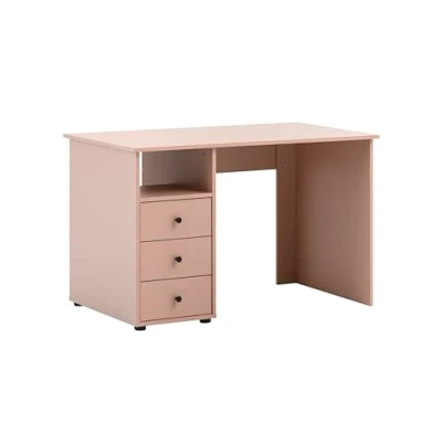Abbildung von Schildmeyer Schreibtisch &quot;Smash, Breite 115 cm&quot;, 3 Schubladen mit Teilauszug und Metallbeschlägen