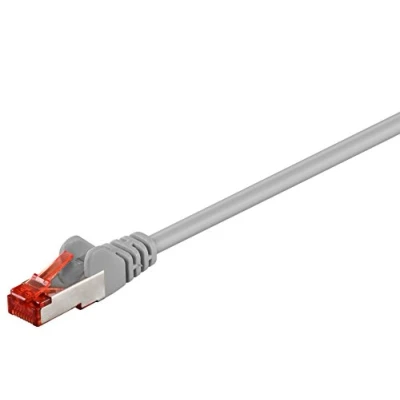 Abbildung von Goobay 0,25m CAT 6 Patchkabel, S/FTP (PiMF), Grau