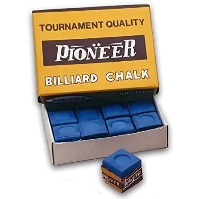 Abbildung von John West Billardqueue 12 Stück Billardkreide Blau Standard