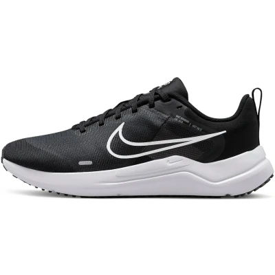 Abbildung von Nike Performance Downshifter 12 Laufschuh Neutral, Damen, Größe: 40.5, Black/white/smoke grey/pure platinum/grey fog Schuhe