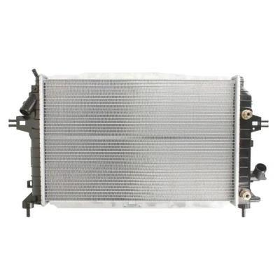 Abbildung von THERMOTEC D7X083TT Kühler, Motorkühlung Aluminium für Fahrzeuge mit/ohne Klimaanlage 600 388 26 Automatikgetriebe Kühlrippen gelötet OPEL: Zafira B