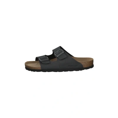 Abbildung von Rohde Grado Pantolette flach, Herren, Größe: 40, Schwarz black grey Schuhe