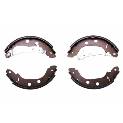 Abbildung von HELLA 8DB 355 001 751 Bremsbacken 228,6 42 mit Handbremshebel RENAULT: Kangoo I, I Rapid