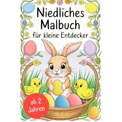 Abbildung von Niedliches Malbuch für kleine Entdecker: Ab 2 Jahren