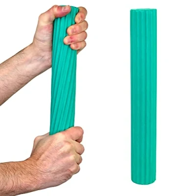 Abbildung von CanDo Hand und Fingertrainer Twist n Bend, Flexibler Übungsstab, Trainingsstab, grün (mittel), 10 1513