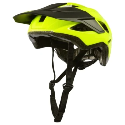 Abbildung von O&#039;NEAL Mountainbike Helm Enduro All Mountain Verschmolzene innere EPS &amp; Außenschale für bessere Langlebigkeit Matrix Helmet SOLID V.23 Erwachsene Neon gelb L/XL (58 61 cm)