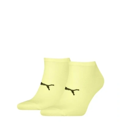 Abbildung von Puma Unisex Sneaker Socken, Gelb, 39/42 (3er Pack)