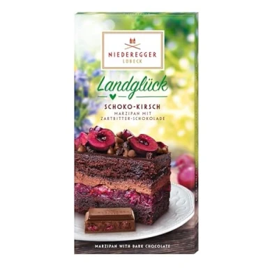 Abbildung von Niederegger Marzipan Tafel Schoko Kirsch, 110 g