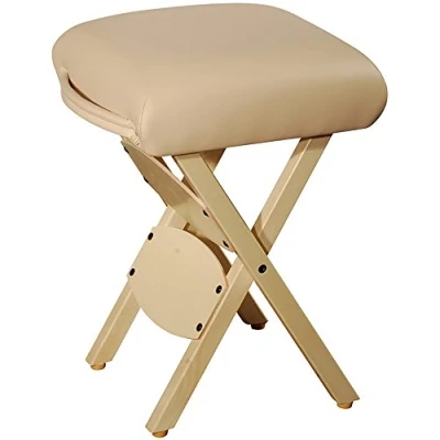 Abbildung von Master Massage Arbeitshocker Klapphocker Klappstuhl für Massageliege Hocker America Brand Sahne