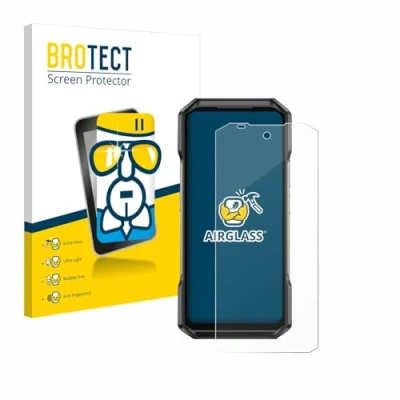 Abbildung von BROTECT Schutzglas für Ulefone Armor 27 Schutzfolie Panzer Folie Glas [Extrem Kratzfest 9H, Anti Fingerprint, Ultra Transparent]