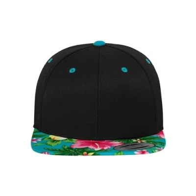 Abbildung von Flexfit Hawaiian Snapback Cap, Größe: One Size, Black/aqua