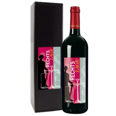 Abbildung von Rotwein &#039;Rechtslage&#039; 0,75 l in Geschenkkarton