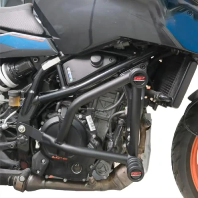 Abbildung von GP Kompozit Motorschutz Sturzbügel Schutz Schwarz Kompatibel für KTM 125 Duke / 200 250 390 2024