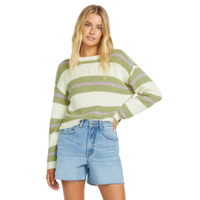Abbildung von Billabong MAKE IT Waves Strickpullover, Damen, Größe: Small, Avocado