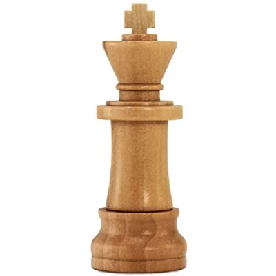 Abbildung von Ulticool König Schachfigur Holz 128 GB 3.0 Hohe Geschwindigkeit Chess King Wood USB Stick Schach Memory Data Storage Pen Drive Speicherstick Braun