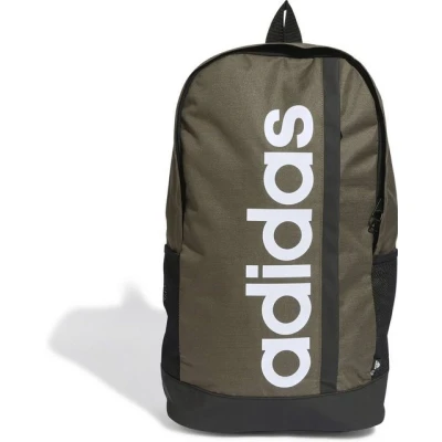 Abbildung von adidas Performance Essentials Linear Tagesrucksack, Größe: One Size/No Size, Olive strata/black/white
