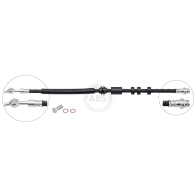 Abbildung von A.B.S. SL 1065 Bremsschläuche 495 LAND ROVER: Range Rover Evoque