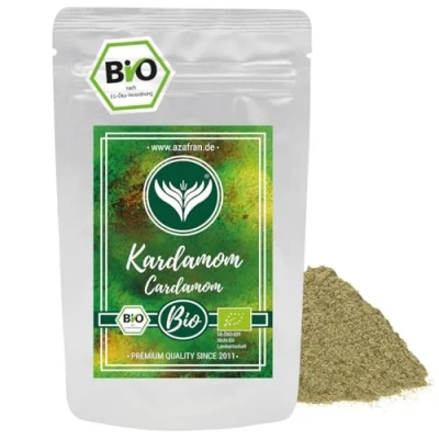 Abbildung von Azafran Grüner BIO Kardamom gemahlen Kardamompulver aus Guatemala 50g