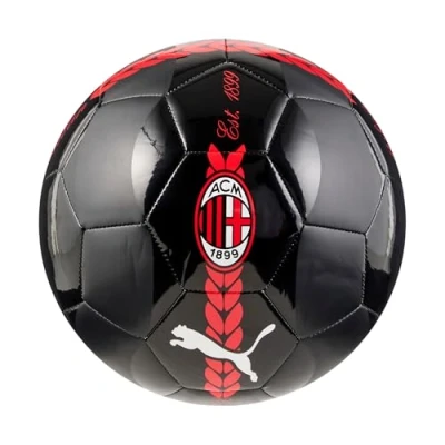 Abbildung von AC Mailand 24/25 Fußball fürs Aufwärmspiel Unisex PUMA Black For All Time Red