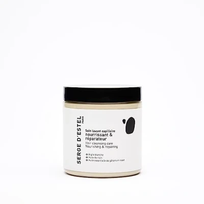 Abbildung von SERGE D&#039;ESTEL PARIS Pflegende und reparierende Haarwäsche 250g Repariert Schäden durch Blondieren Glätten Haarbruch Pflegt die Haarfaser intensiv 100% vegan, 250 g