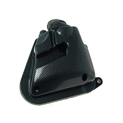 Abbildung von VANEZ Luftfilter carbon look komplett Minarelli, CPI kompatibel für Yamaha Aerox, MBK Nitro, Aprilia SR 50