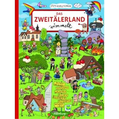 Abbildung von Wimmelbuch Das Zweitälerland wimmelt: Suchen und Entdecken. Ein Bilderbuch für Kinder ab 2 Jahre. (Silberburg Wimmelbuch)