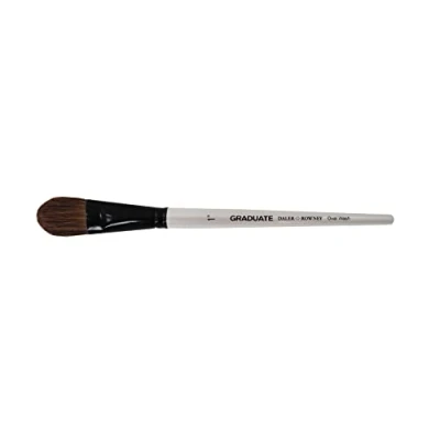 Abbildung von Daler Rowney Graduate Watercolour Brush Pony &amp; Synthetic Oval Wash Brushes 1/2