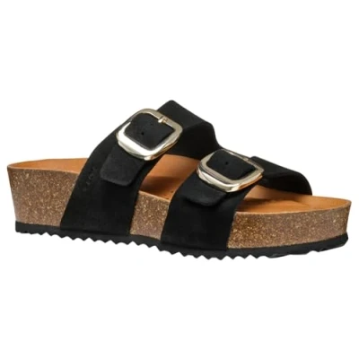 Abbildung von Geox D BRIONIA H Leder Damen Schwarz Wedges