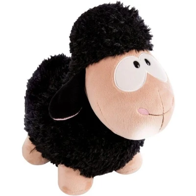 Abbildung von Nici Kuscheltier Wooly Gang, Schaf schwarz, 22 cm, stehend, enthält recyceltes Material (Global Recycled Standard)