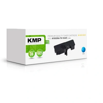 Abbildung von KMP Toner K T84C cyan kompatibel zu KYOCERA TK 5240C