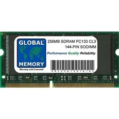 Abbildung von Global Memory 256 MB PC133 133 MHz 144 Pin SDRAM SODIMM Speicher RAM für IMAC G4 Flat Panel