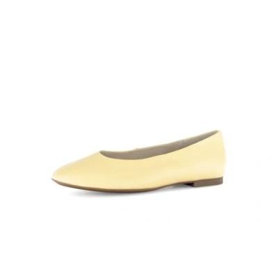 Abbildung von Gabor Elegante Klassischer Ballerina, Damen, Größe: 37, Gelb Schuhe