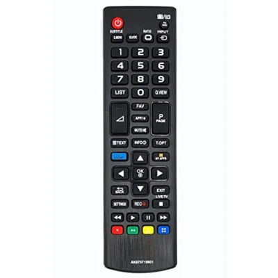 Abbildung von Ersatz TV Fernbedienung passend für LG AKB73715601 / Fernseher