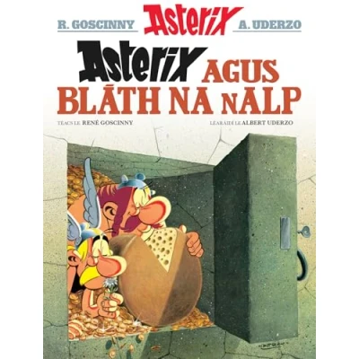 Abbildung von Asterix agus Bláth na nAlp (Asterix i nGaeilge / in Irish)