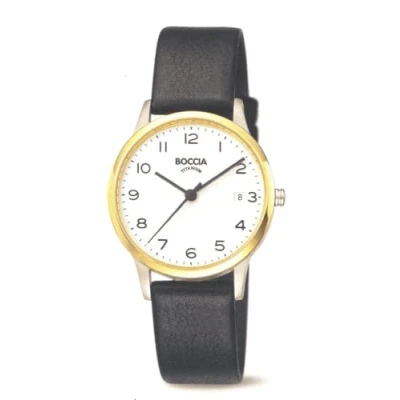 Abbildung von Boccia 3310 04 Damenuhr Titan Bicolor