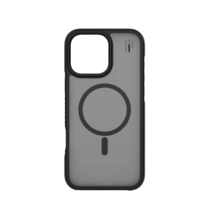 Abbildung von Apple iPhone 16 Pro Max Hülle MagSafe Recycelter Kunststoff iDeal of Sweden Hard Case/Backcover Handyhülle Schwarz Shockproof/Stoßfest