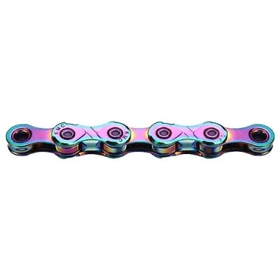 Abbildung von KMC X12 Aurora Blue 126 Glieder Fahrradkette mit Double X Bridge 12 fach